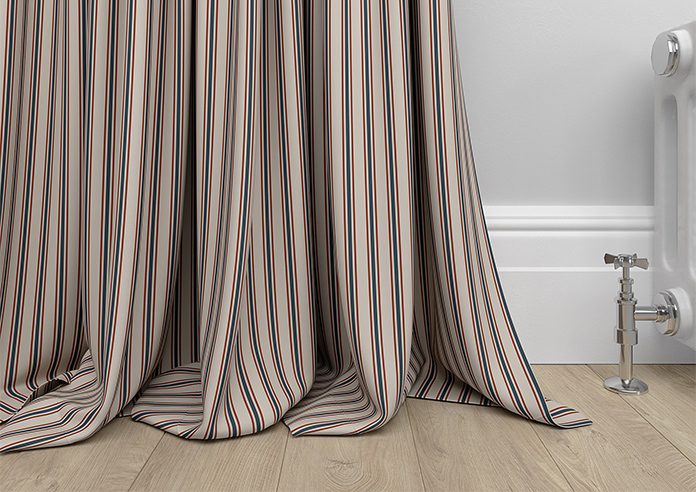 The British Stripe Co. Mary, Teignbridge No.2 - Made to Measure Curtains - Image 6